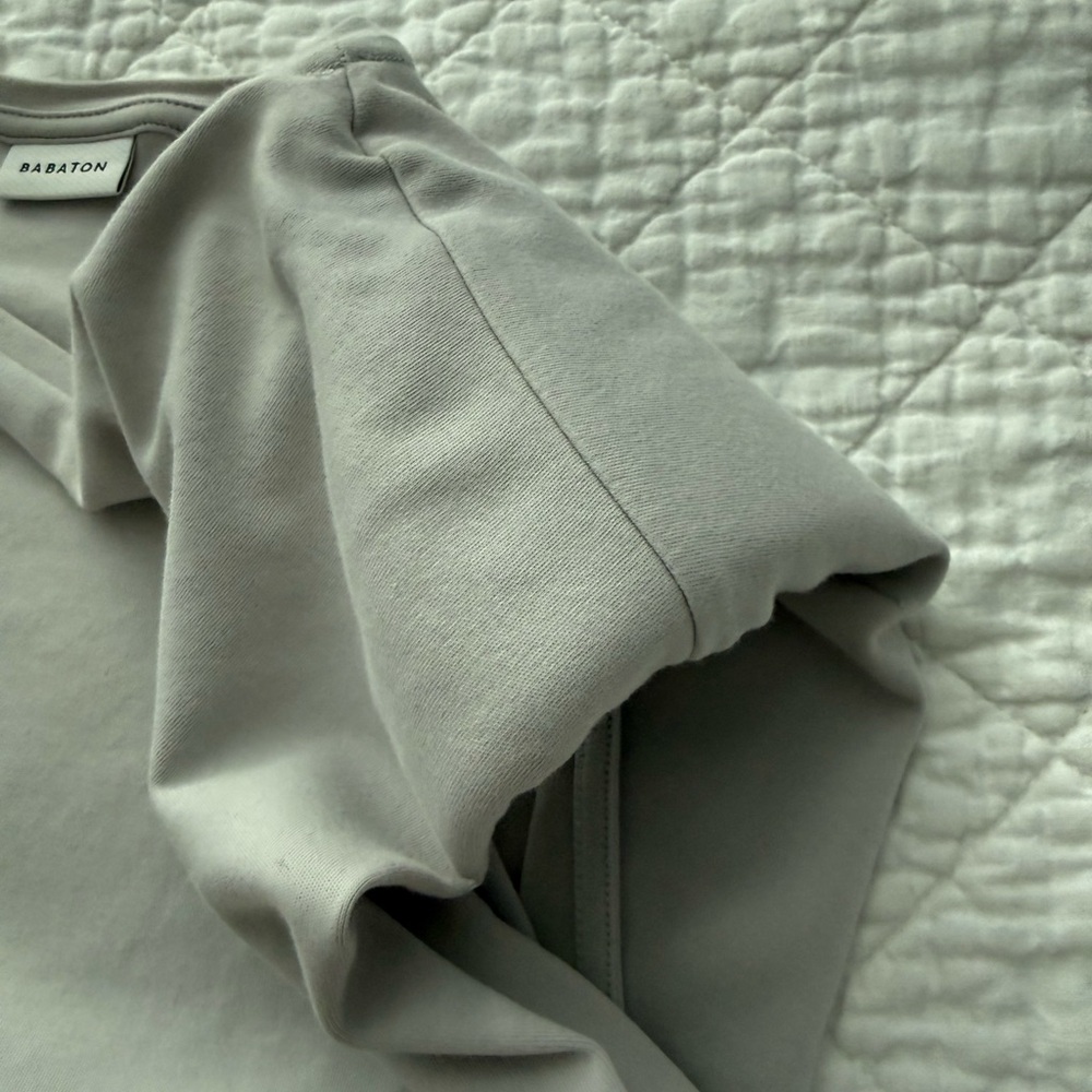 Babaton Light Gray Short Sleeve Tee - Picture 6 of 8